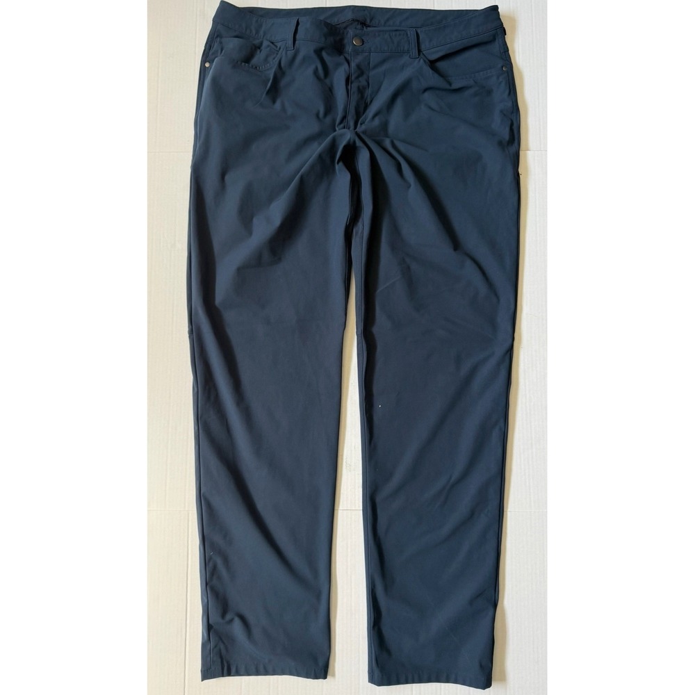 Lululemon Men's Navy Blue ABC Classic Fit Trouser Men Sz 40 Pants